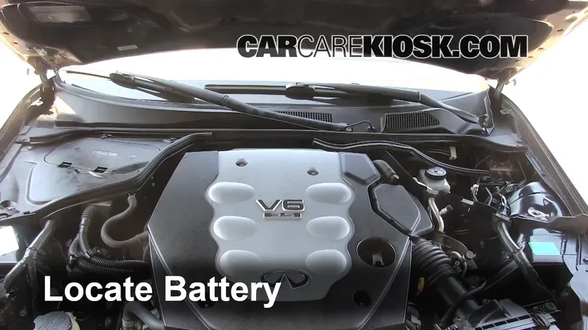 2006 Infiniti G35 X 3.5L V6 Battery Jumpstart